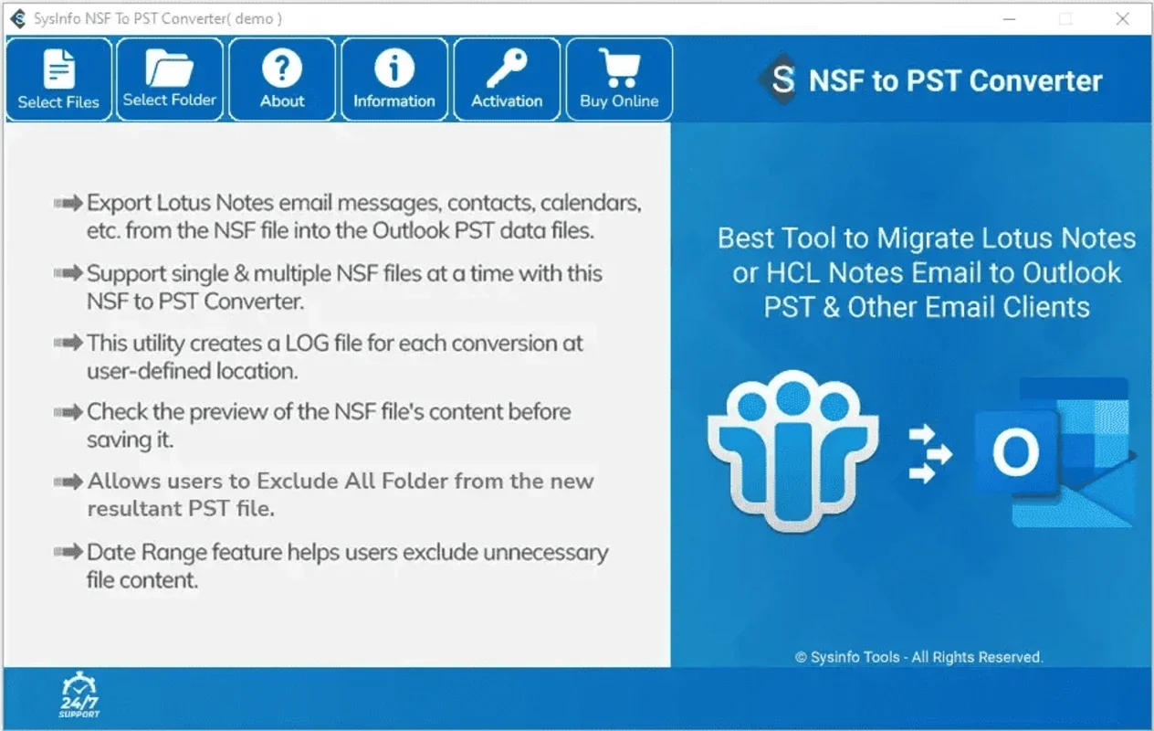 Sysinfo NSF to MBOX Converter for Windows: Seamless Conversion