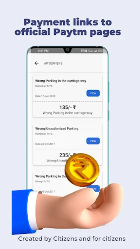 E Challan App: Traffic Fines for Android - Simplify Fine Payments