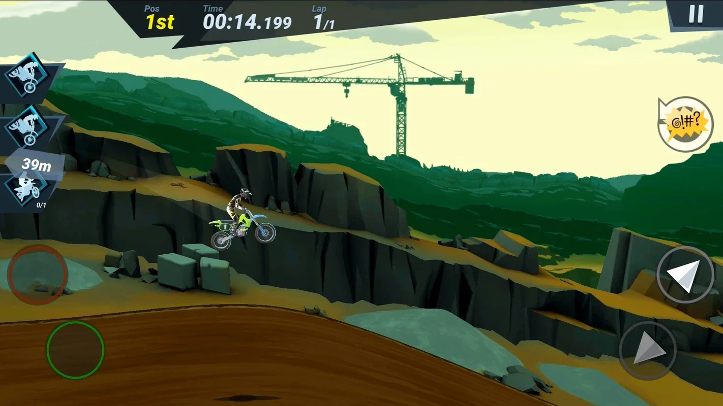 Mad Skills Motocross 3 for Android - Race Against the World