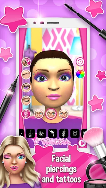 Princess MakeUp Salon Games for Android - Transform the Princess