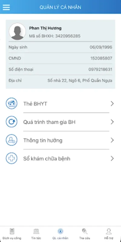 VssID for Android - Manage Vietnam Social Security