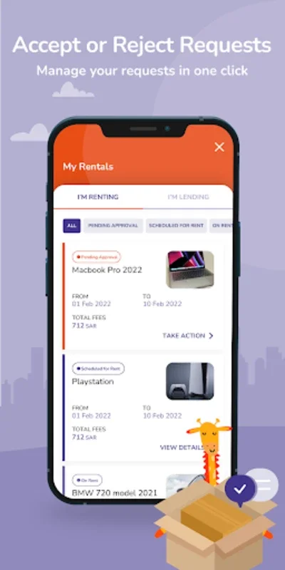 Jeeraf: Rent & Lend for Android - Sustainable Rental Marketplace