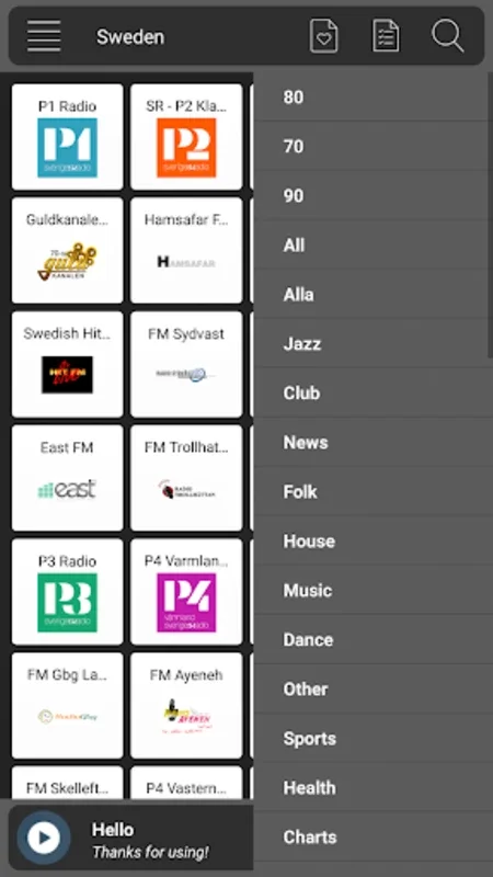 Sweden Radio - Sweden FM AM Online for Android: Stream Easily