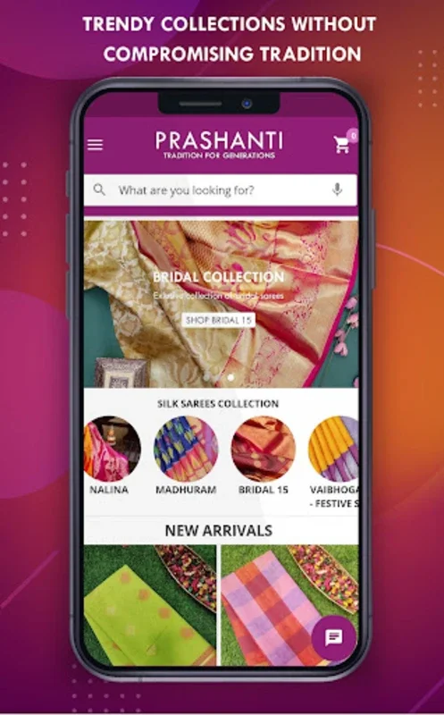 Prashanti Sarees for Android - Shop Premium Handloom Sarees