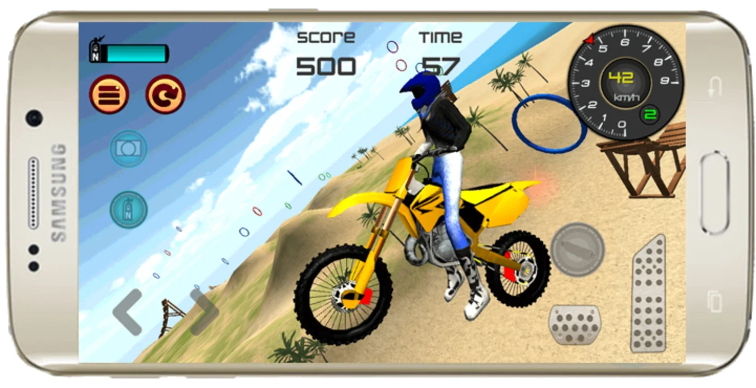 Motorcross Beach Stunts 3D for Android: Thrilling Stunt Game