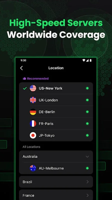 SafeShell VPN - Fast & Secure for Android: Unrivaled VPN Experience