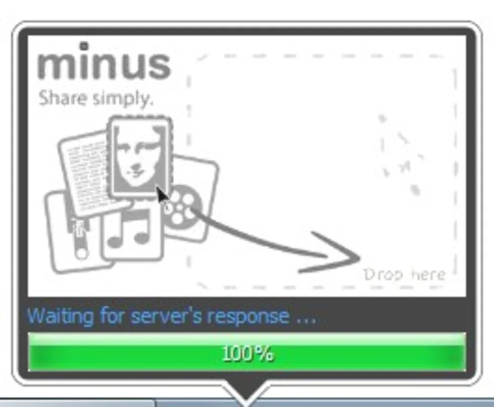 Minus for Windows - Share Files with Ease