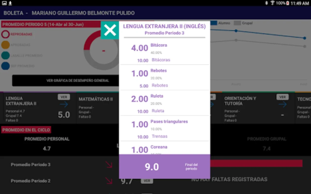 Systudent for Android: Track La Salle Students' Progress