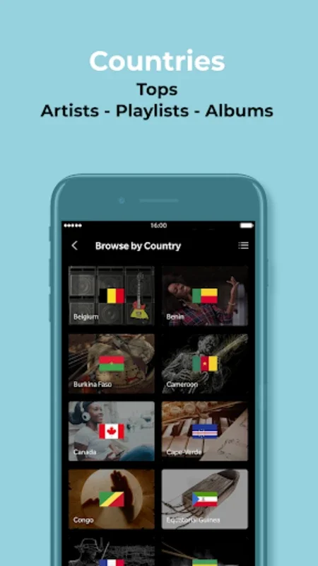 Deedo - African & International for Android: Explore Vast Music Collection