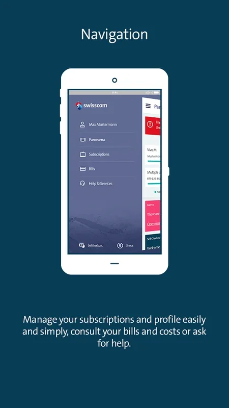 My Swisscom for Android: Effortless Telecommunications Management