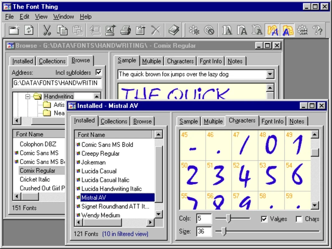 The Font Thing: Your Ultimate Font Manager for Windows