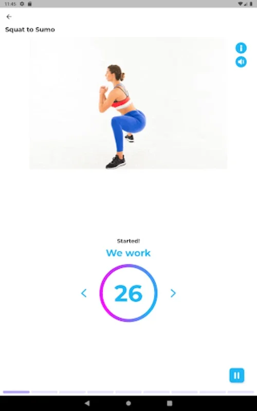 Buttocks Workout - Hips, Legs for Android: Tone Lower Body