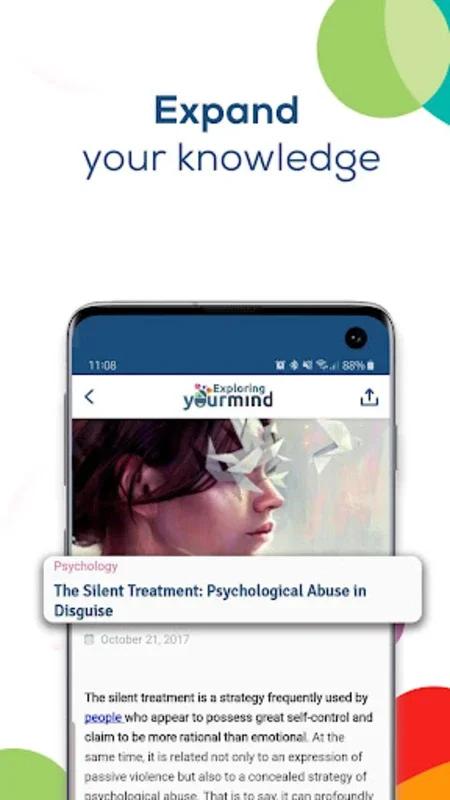 Exploring your mind for Android - Unlock Insights on Wellness and Neuroscience