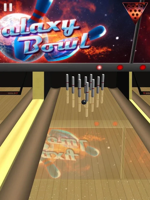 Galaxy Bowling ™ 3D HD for Android - No Downloading Required