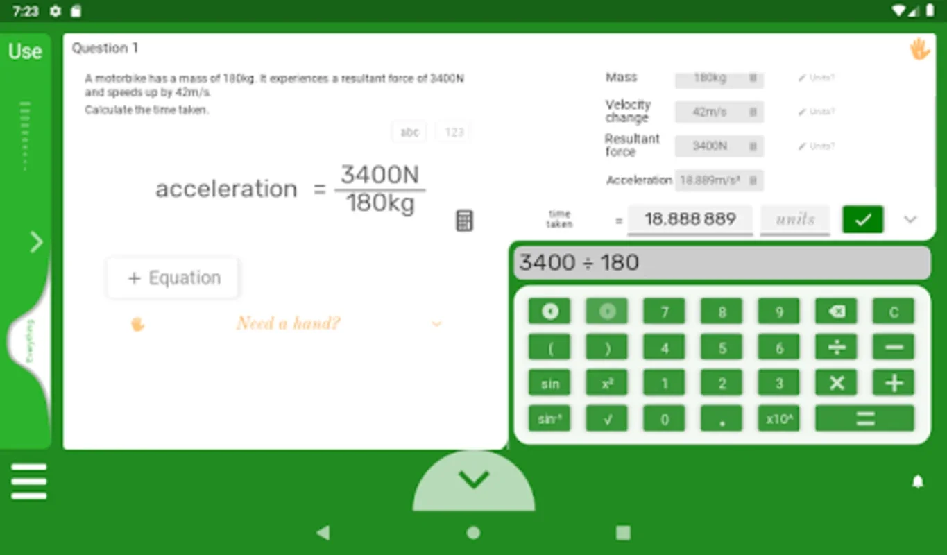 23 Equations for Android - Master Physics Equations Easily