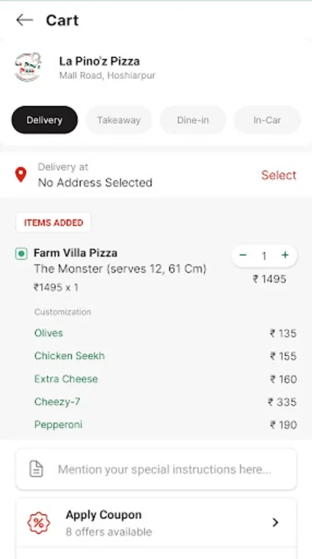 La Pino'z - Order Pizza Online for Android: Delicious Deals Await