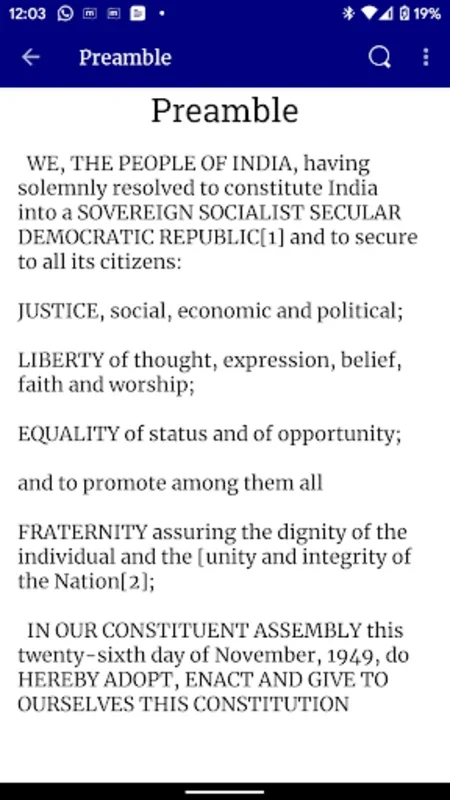 Constitution of India for Android - Comprehensive Legal Access