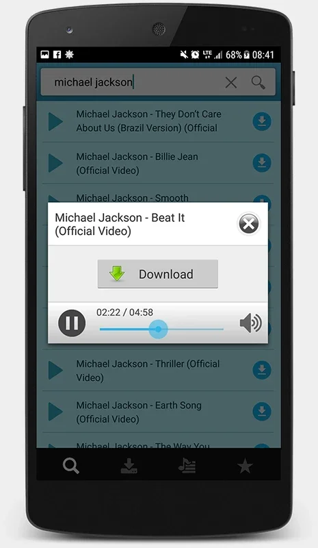 Mp3 Descargar Musica for Android: Music Downloading with Ads