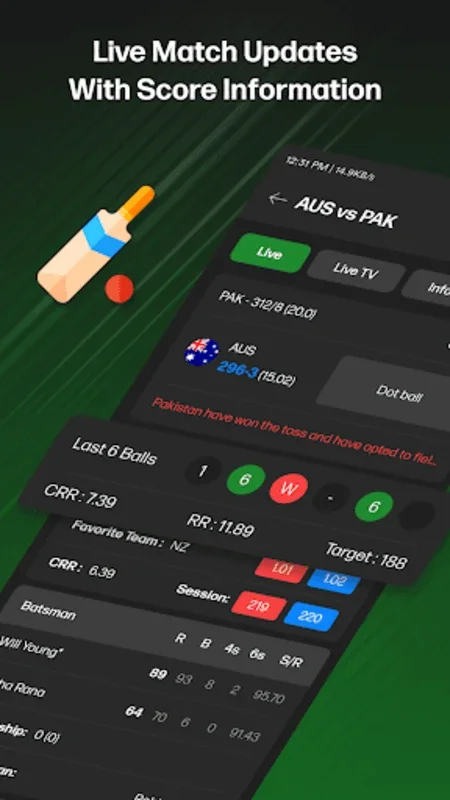 CricBox for Android - Get Instant Cricket Scores