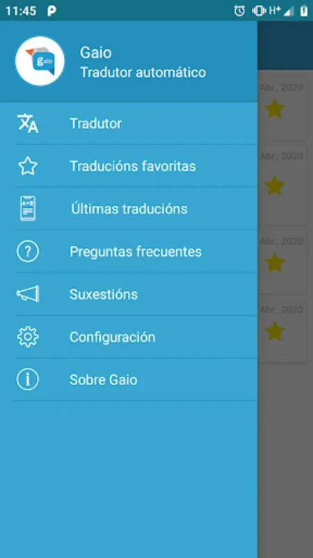 Tradutor Gaio for Android - Seamless Multilingual Translation