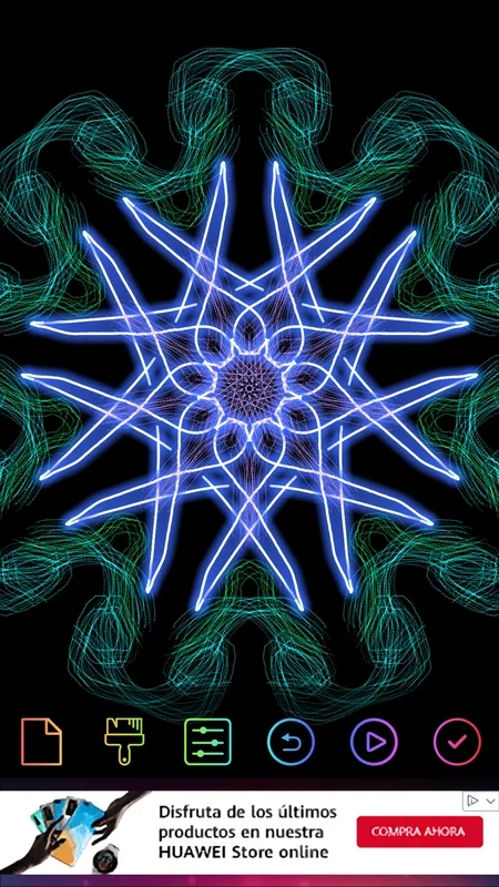 Doodle | Magic Joy for Android - Create Symmetrical Designs Easily