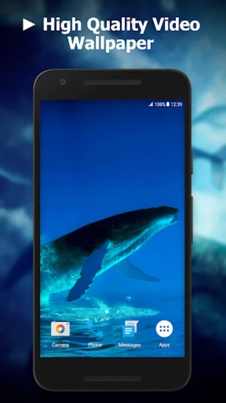 Blue Whale Video Live Wallpape for Android - Transform Your Screen