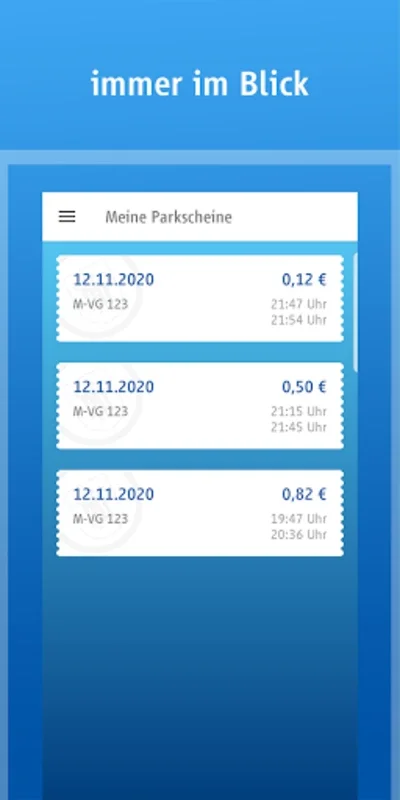 HandyParken München for Android - Manage Parking Easily