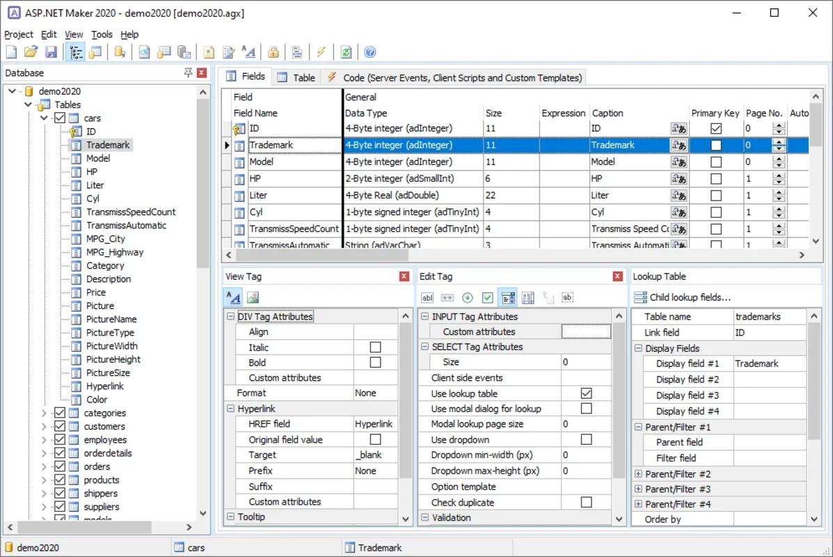 ASP.NET Maker for Windows - Efficient Web Application Generation