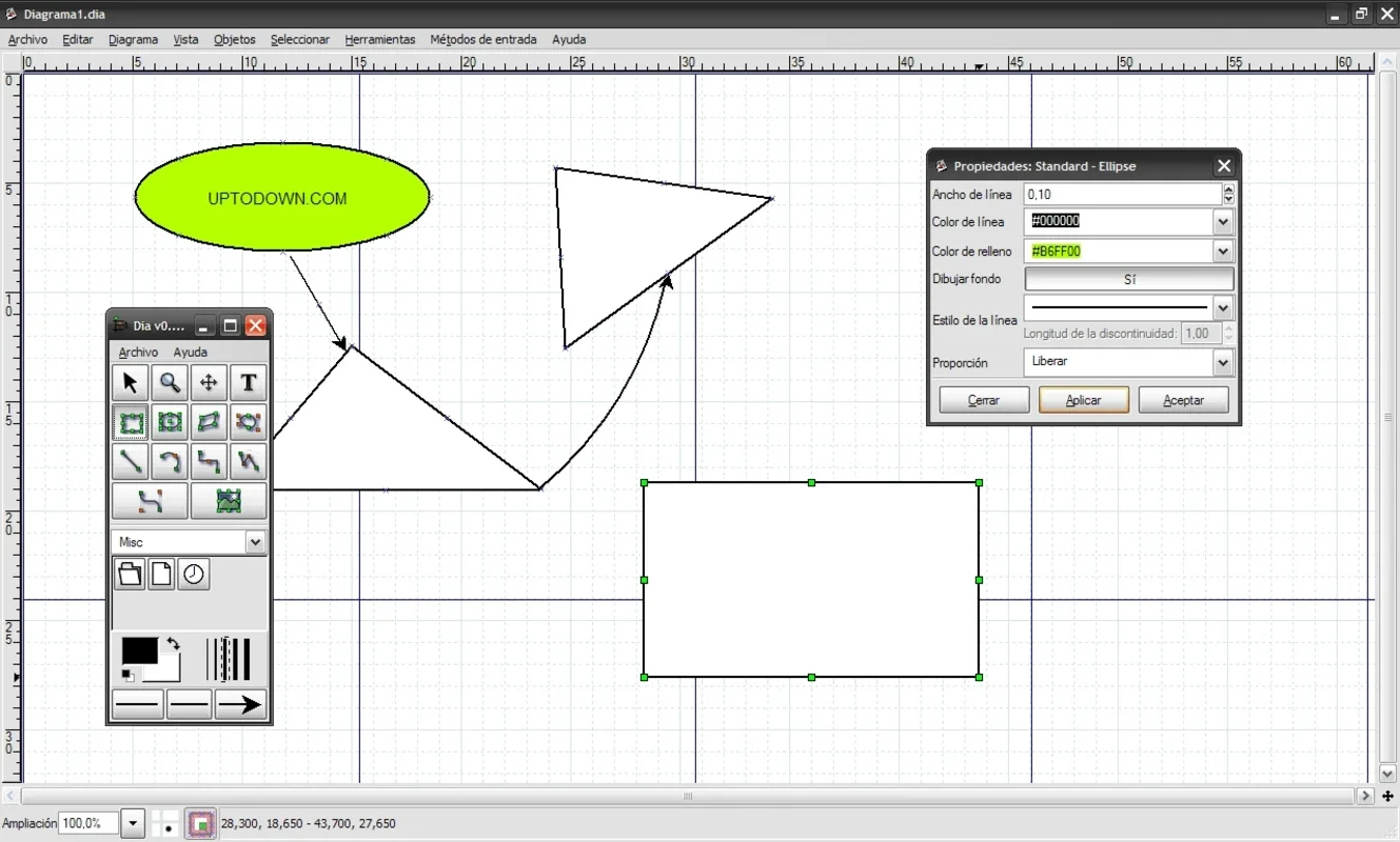 Dia for Windows - Create Diagrams and Outlines Easily