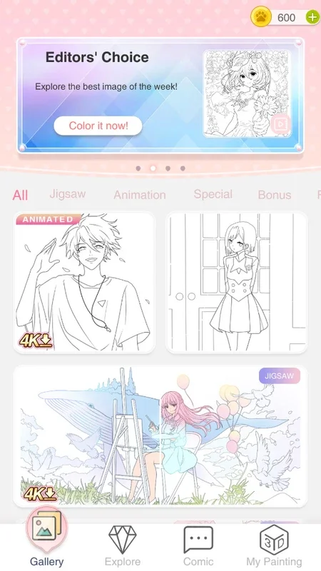 Tap Anime Color for Android - Unleash Your Creativity