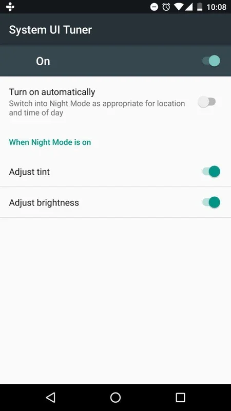 Night Mode Enabler for Android - Enhance Your Nighttime Experience