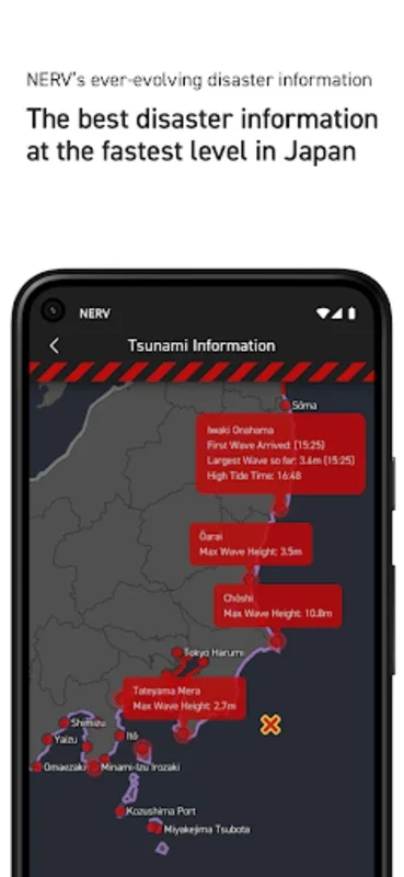 NERV Disaster Prevention for Android - Stay Prepared with Real-time Alerts