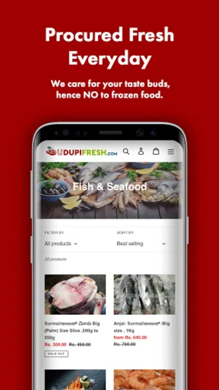 Udupi Fresh for Android: Fresh Groceries at Your Doorstep