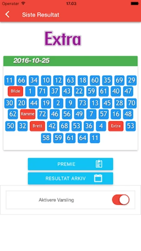 Norwegian Lottery Results for Android - Comprehensive Lottery App