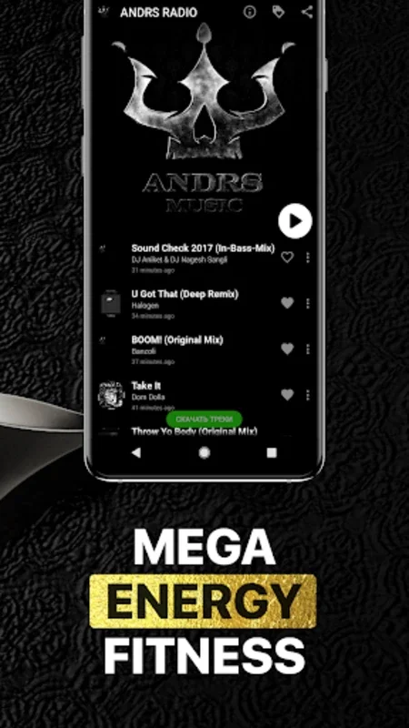 ANDRS RADIO for Android - Enjoy Premium Deep House Music