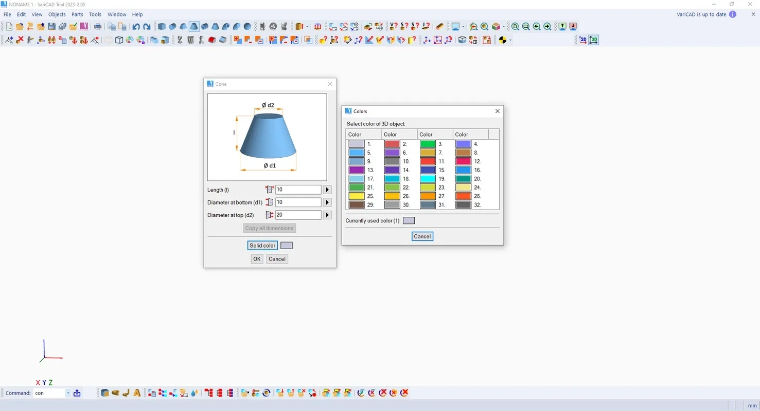 VariCAD for Windows: A Versatile 3D/2D CAD Software