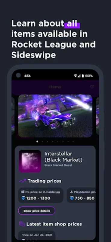 RL Garage for Rocket League for Android - Enhance Your Gaming