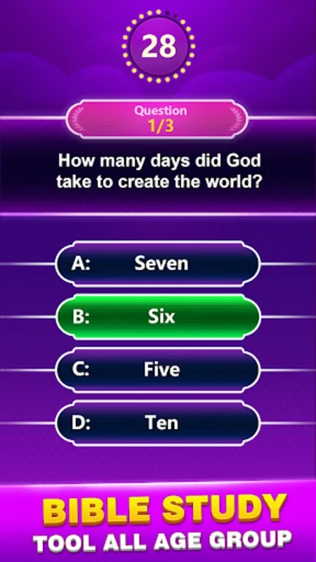 Bible Trivia - Word Quiz Game for Android - Download the APK from AppHuts