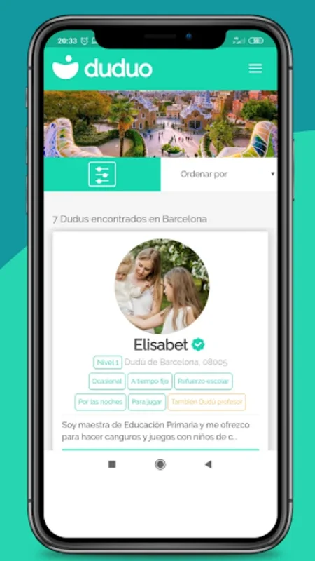 Duduo - Android App for Verified Home Care Services