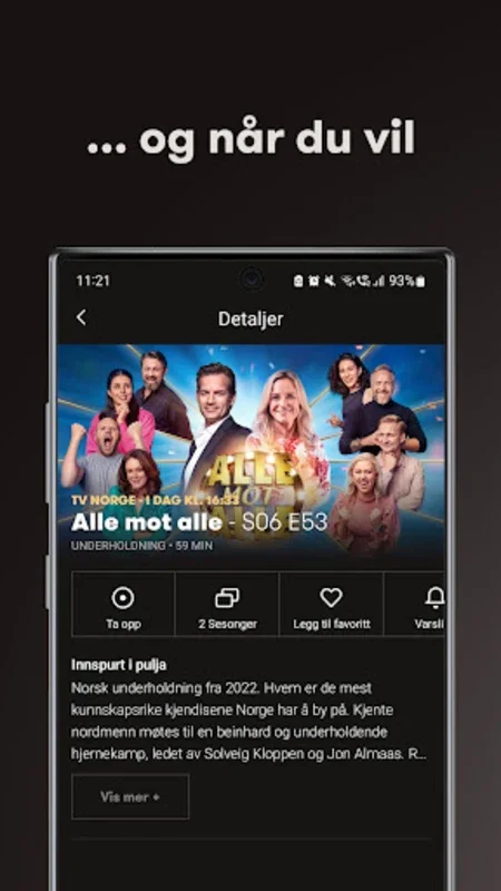 Altibox for Android: Stream with 500-Hour DVR & Chromecast