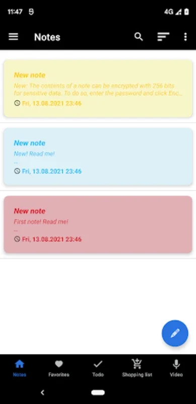 Notes app Android: Organize & Secure on Android