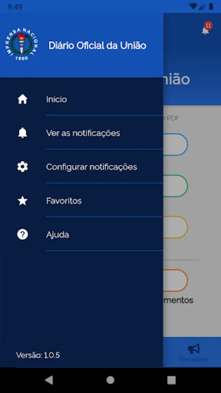 Diário Oficial da União for Android - Stay Informed with Official Updates