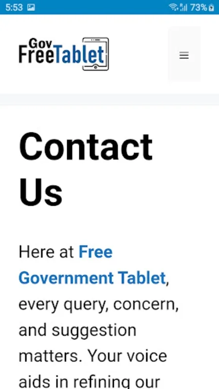 Free Government Tablet for Android: Access Subsidized Internet