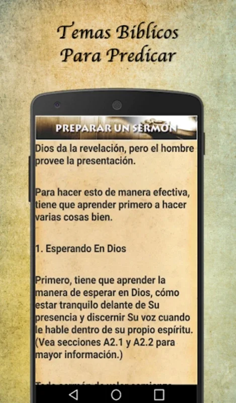 Temas Biblicos para predicar for Android - Enhance Your Preaching