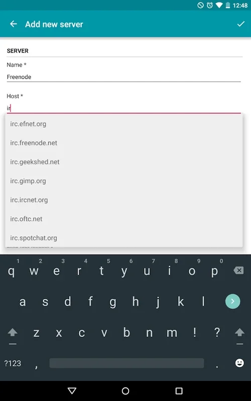 Hermes - Material IRC Client for Android