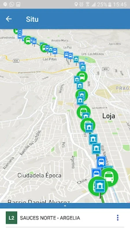 SITU Loja for Android - Real-Time Bus Tracking