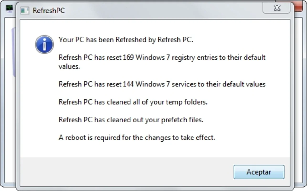 RefreshPC: One-Click Windows System Refresh for Improved Performance