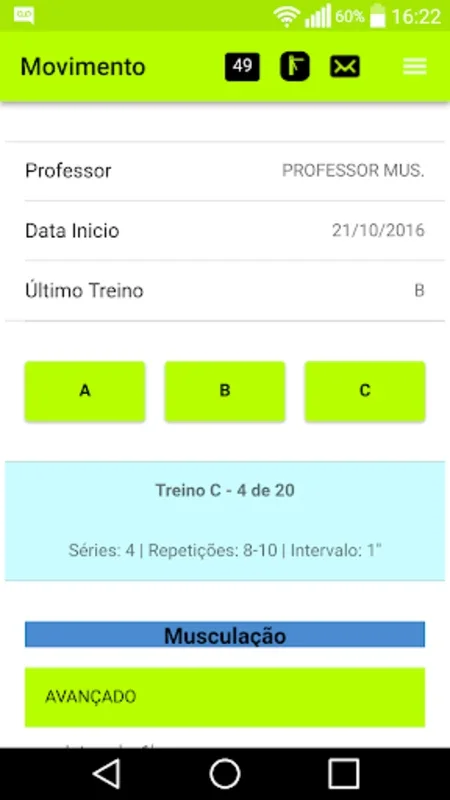 Movimento Academia for Android: Streamline Your Gym Experience