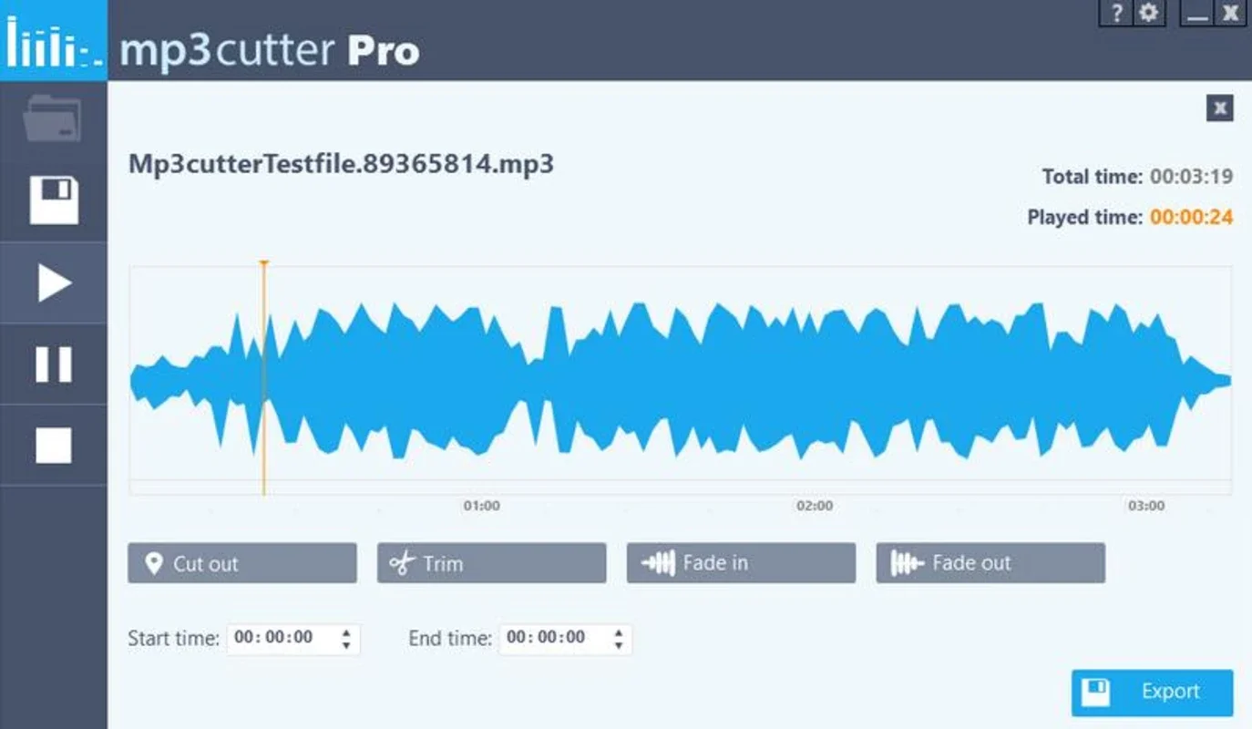 Abelssoft MP3 Cutter for Windows - Simple Audio Track Cutting