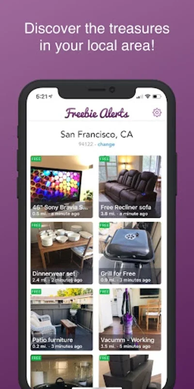 Freebie Alerts: Free Stuff App for Android - Find Local Freebies